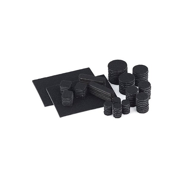 Richelieu TG 105PK BLK Felt Pads 93557TV - main